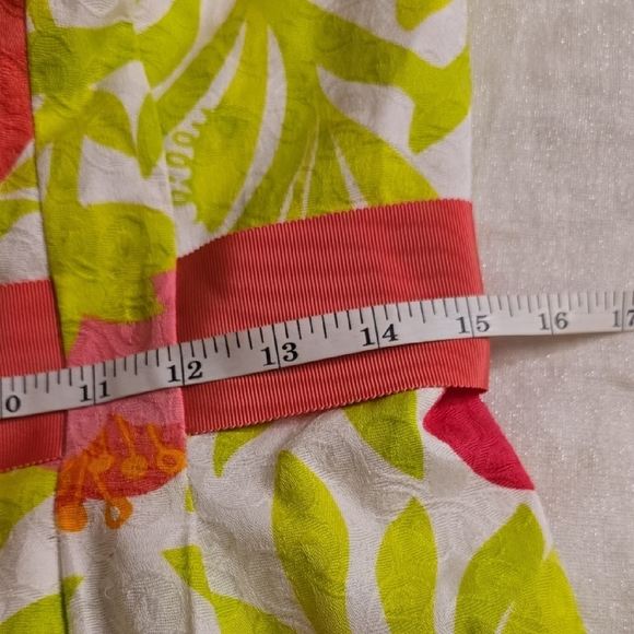 Lilly Pulitzer Strapless Floral Dress in Pink, Yellow, and Green - Picture 14 of 16